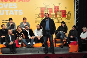   Junqueras: 'Els sabadellencs teniu l'oportunitat de posar la ciutat en mans de gent que s'estima la gent'  