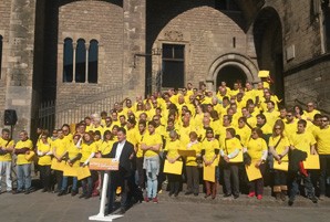   Alfred Bosch presenta el grup de voluntaris de campanya per 'construir la Barcelona republicana'  