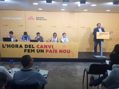   Junqueras:  ‘El resultat global del 27S, la suma de tots els que volem la llibertat, és el que importa’  