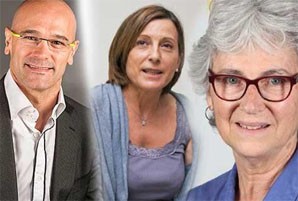   Raül Romeva, Carme Forcadell i Muriel Casals encapçalaran la candidatura independentista a les eleccions del 27S  