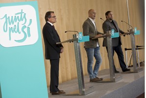   Junts pel Sí demana un mandat democràtic clar el 27S per començar a negociar amb Europa i el món el nou estatus de Catalunya  