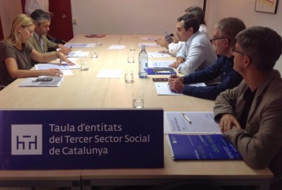   Junts pel Sí es reuneix amb la Taula del Tercer Sector  