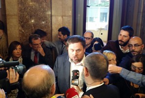   Junqueras: 'Estem convençuts que Junts pel Sí i la CUP arribarem a un acord els propers dies'  