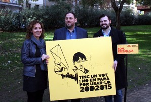   Junqueras: 'Només tenim el vot i l'hem de fer servir el 20D per defensar la independència'  