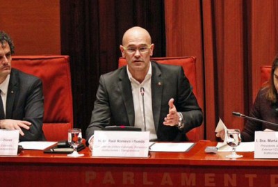   Romeva destaca que el Departament que encapçala és 'la primera estructura d'Estat que ha creat el Govern'  
