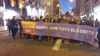   Mireia Mata: 'Estem treballant per fer una República justa i paritària i això vol dir dones amb tots els drets reals i efectius'  