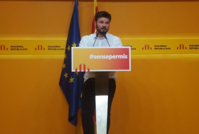   Rufián: 'Més enllà del sentit del vot de cada grup, el Parlament ha de poder debatre els Pressupostos'  