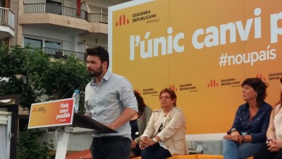   Gabriel Rufián: ‘Lo que nos plantean es una forma de rendición. Y nosotros somos la izquierda que nunca se rinde. Es ahora o nunca’  