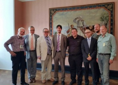   Trobada del secretari d'Afers Exteriors amb diputats del Grup de Suport a Catalunya del Parlament d'Estònia  