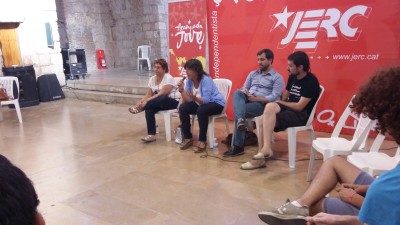   Comín a l'Acampada Jove : 'Volem un estat independent per tenir un millor estat del benestar'  