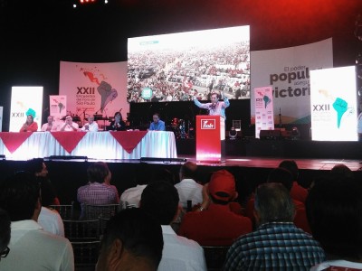   El Foro de Sao Paulo aprova una resolució de suport a l'autodeterminació de Catalunya  