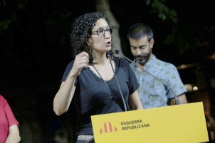 Marta Rovira al Fossar de les Moreres: 'D'aquí a un any estarem celebrant la independència'