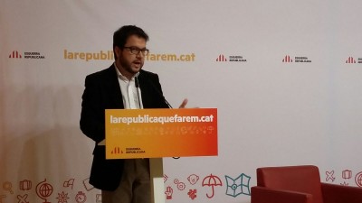   Aragonès: ' La nostra fortalesa és la transversalitat i la unitat, cal respondre amb la unitat'  