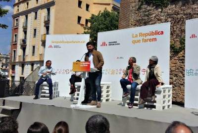   Rufián: 'En aquest procés no demanem a la gent que sigui independentista. Demanem que sigui demòcrata'  
