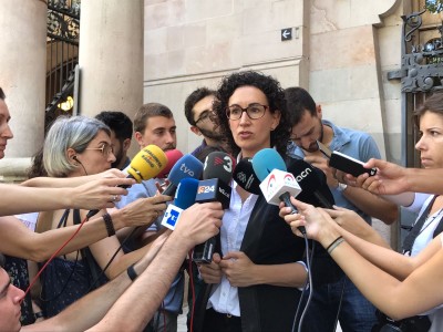   Marta Rovira: “L’actuació del TC és una ingerència del poder judicial en l’àmbit del poder legislatiu, vulnera i coacciona el dret a la inviolabilitat parlamentària”  