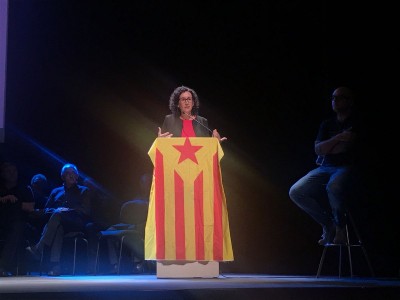   Marta Rovira: “El debat que tenim entre mans és clar, entre avançar i construir un nou país o bé quedar-nos en l'immobilisme”  