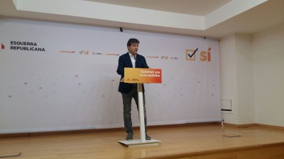   Sabrià: 'La nostra proposta és una trobada d'igual a igual, de govern a govern, sense apriorismes però sense renúncies'  