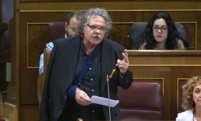   Tardà, a Sáenz de Santamaría: 'A més repressió, més convenciment del valor de la llibertat i de la independència”  