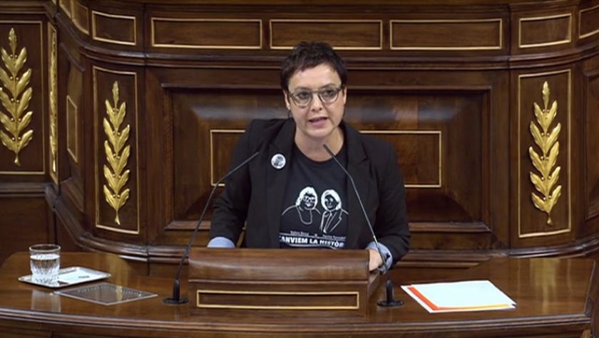 La diputada del Grup Republicà Montse Bassa al Congrés.