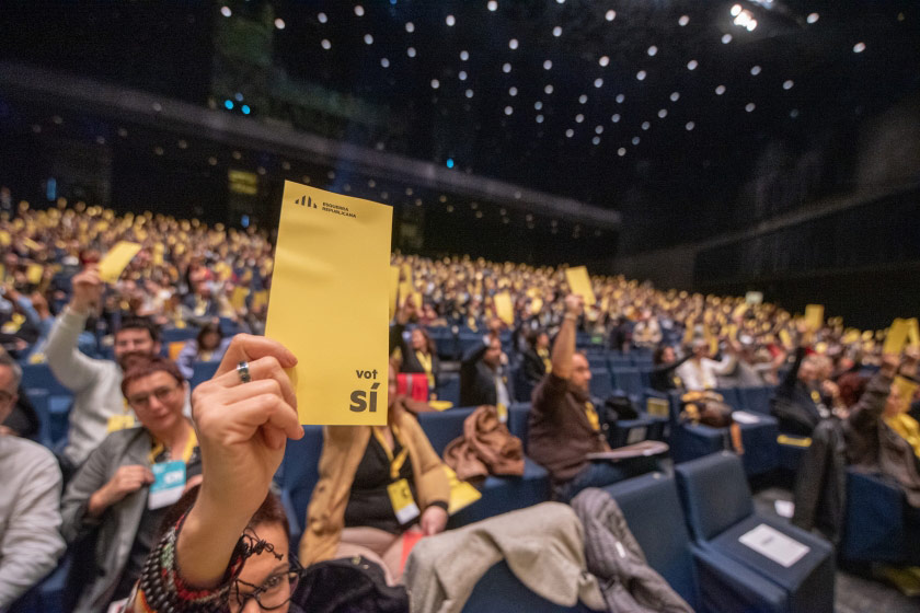  Vot a mà alçada al Congrés Nacional de 2019 / Marc Puig 