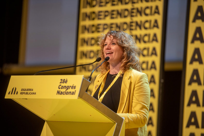  Marta Vilaret al 28è Congrés Nacional d'Esquerra Republicana 