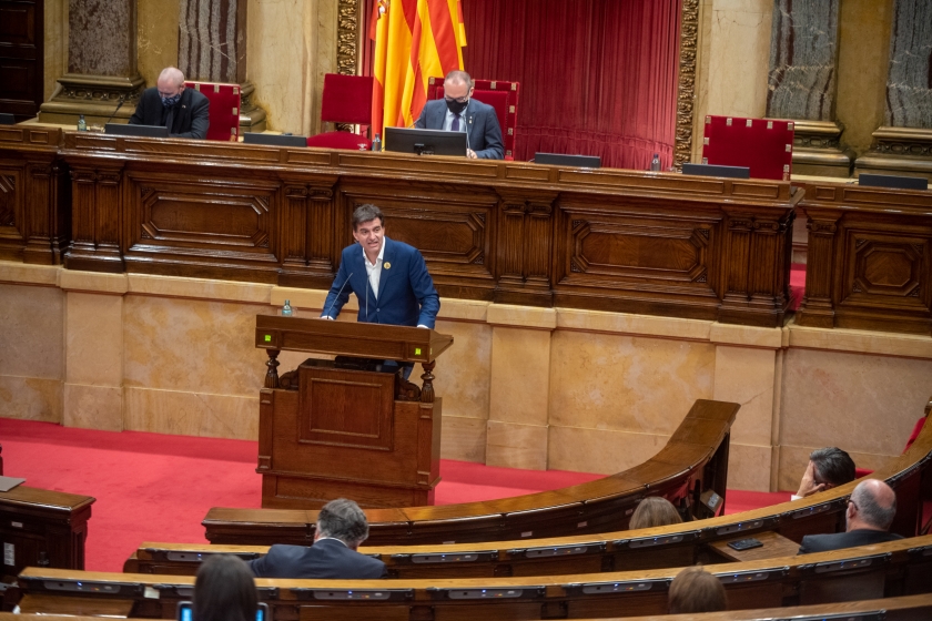  El president del grup d'Esquerra Republicana al Parlament, Sergi Sabrià / Marc Puig 