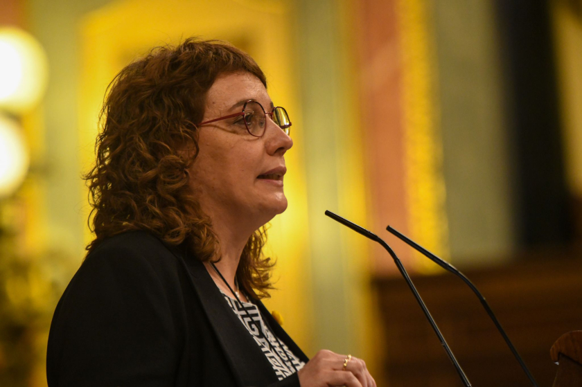  La diputada del Grup Republicà al Congrés Inés Granollers. MARC PUIG 