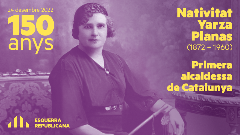   150 anys del naixement de Nativitat Yarza Planas: mestra, alcaldessa i miliciana  