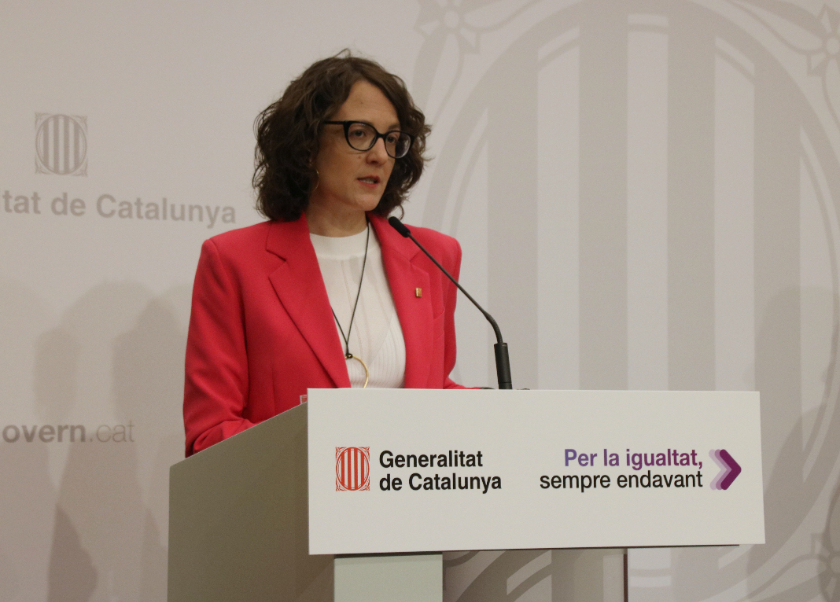 La consellera d'Igualtat i Feminismes, Tània Verge / ACN