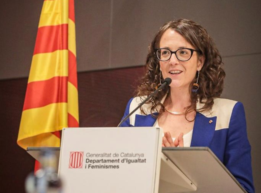  La consellera d'Igualtat i Feminismes, Tània Verge 
