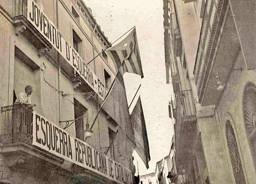  La Casa del Poble de Terrassa, seu d'ERC durant els anys 30. 