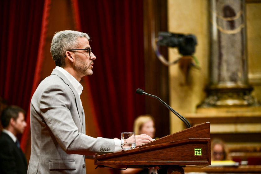  Eugeni Villalbí al Parlament de Catalunya 