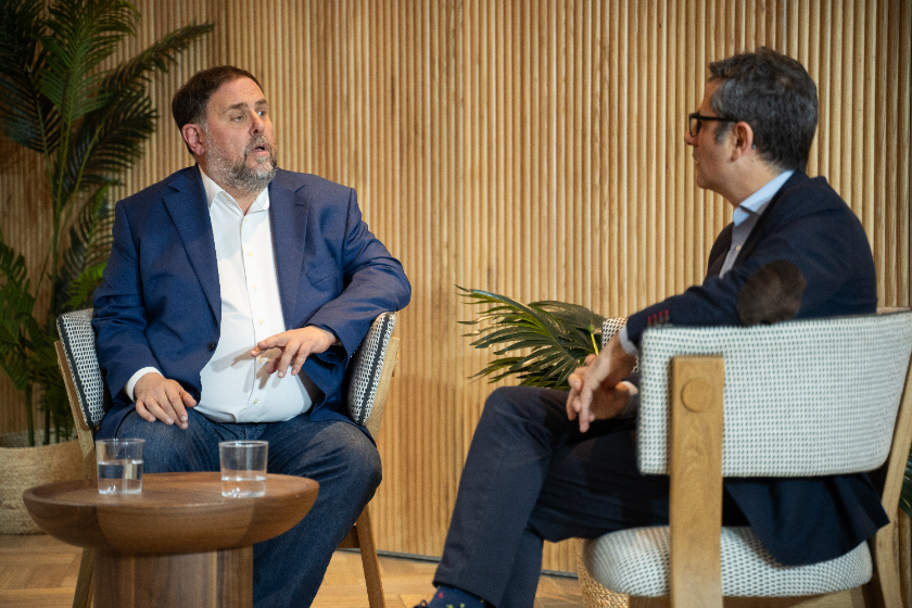   Esquerra Republicana segella un acord per la llei d'amnistia, obrir la fase resolutiva del conflicte polític, el traspàs integral de Rodalies i avenços econòmics i socials  