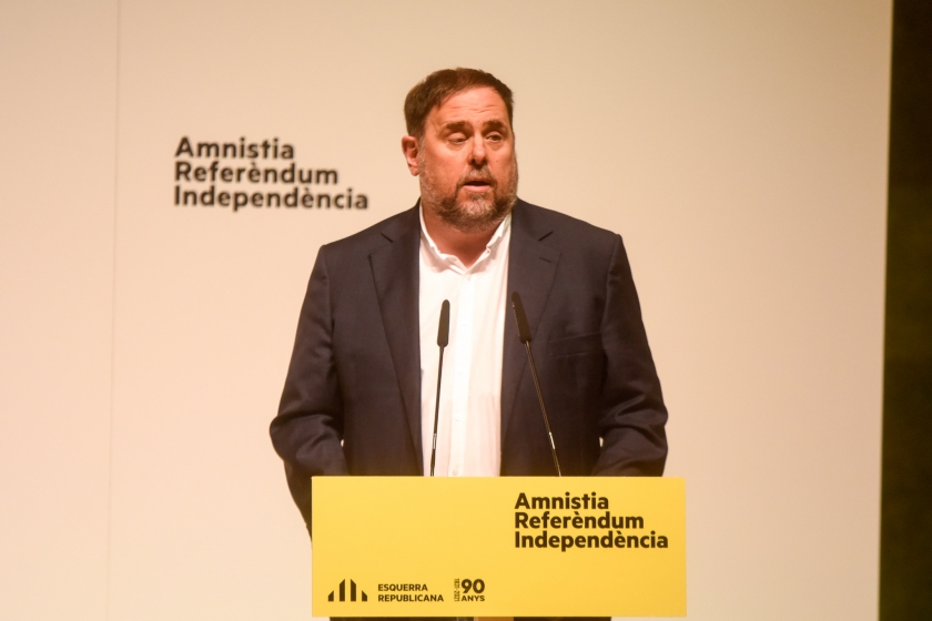  Oriol Junqueras intervé davant del Consell Nacional 
