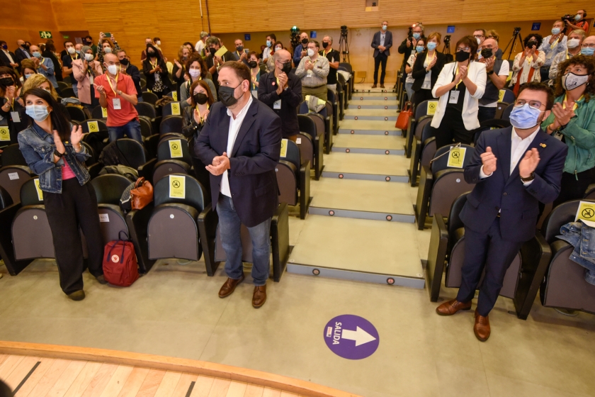   Junqueras: “Responem i respondrem a la repressió amb solidaritat, no deixarem cap independentista sol”  