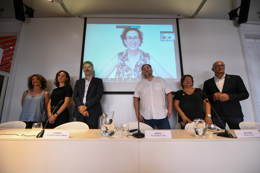  Presentació de les demandes a Estrasburg / Marc Puig 