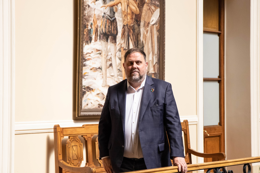  Oriol Junqueras a l'Ajuntament de Santiago de Xile / Piso Cinco 
