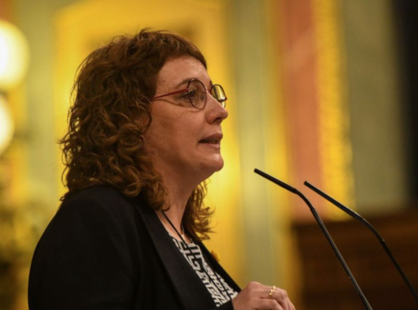  La diputada al Congrés i portaveu republicana a la comissió de Transports, Inés Granollers 