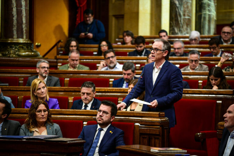 El president del grup parlamentari d'Esquerra Republicana
