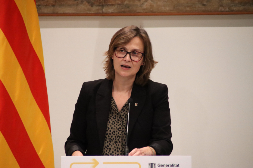 Consellera d'Acció Exterior i Unió Europea, Mertitxell Serret /ACN 