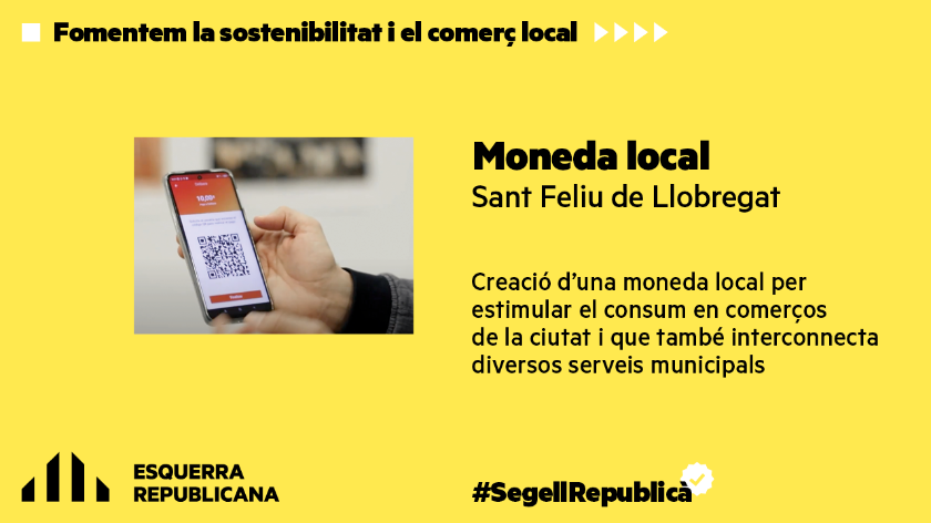   La moneda local, una aposta per revitalitzar el comerç de proximitat  