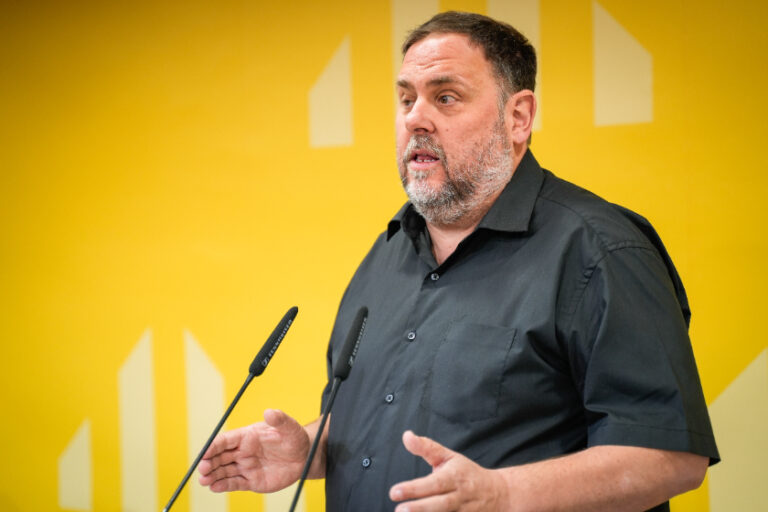 Oriol Junqueras intervé al Consell Nacional