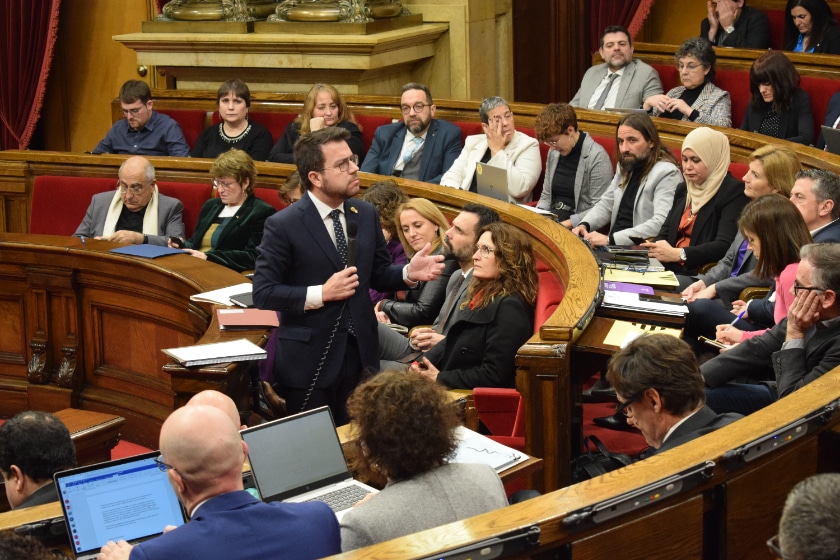   Aragonès: “Una amnistia robusta que restauri els nostres drets ha de permetre abordar el referèndum d’independència”  