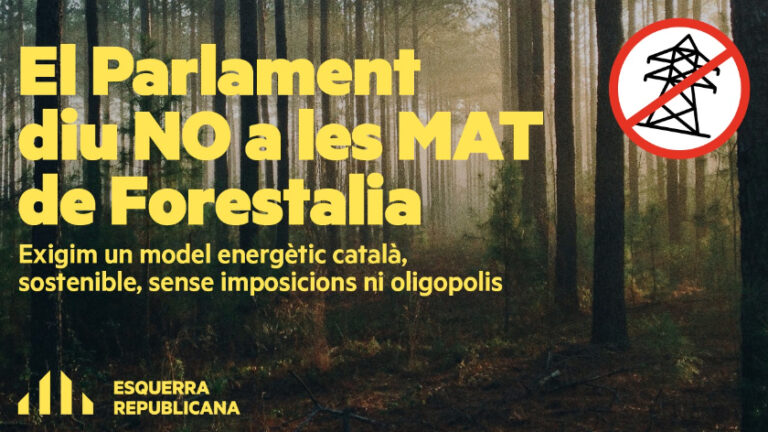 Postal - El Parlament diu no a les MAT