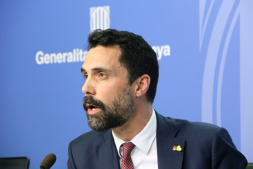  El conseller d'Empresa i Treball, Roger Torrent, en una imatge d'arxiu. ACN 