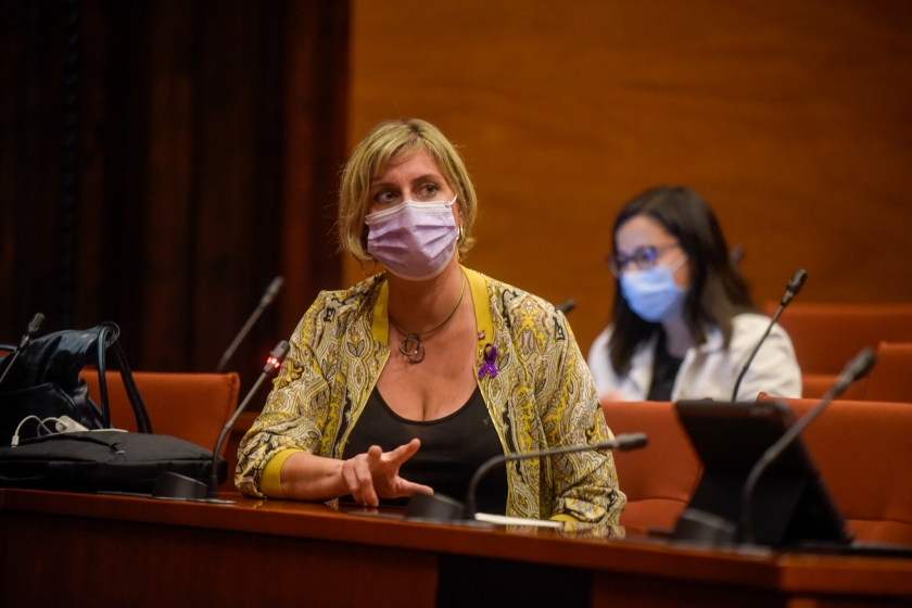   Esquerra Republicana proposa Alba Vergés com a vicepresidenta del Parlament en substitució d'Anna Caula  