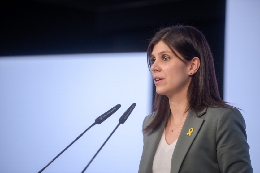  La portaveu del grup d'Esquerra Republicana al Parlament, Marta Vilalta 