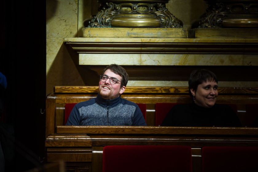  Pau Morales, diputat d'Esquerra Republicana i Jovent Republicà al Parlament / Pau Morales 