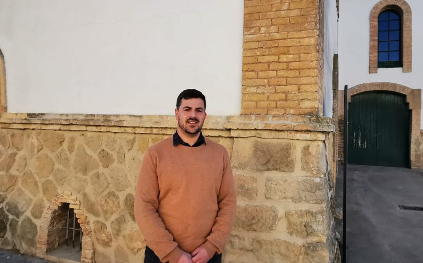  El candidat d'Esquerra Republicana a l'alcaldia de Gandesa, Joan Aubanell. 