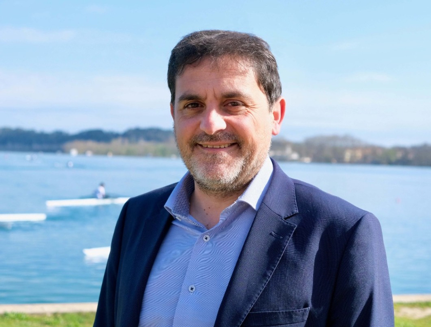  El candidat d'Esquerra Republicana a l'alcaldia de Banyoles, Jaume Butinyà. 